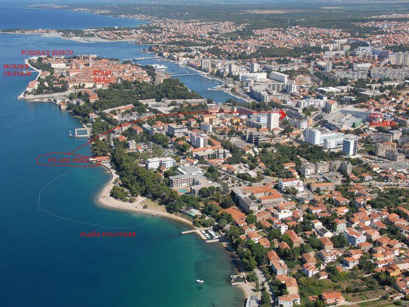 Marie Lägenhet Zadar Exteriör bild